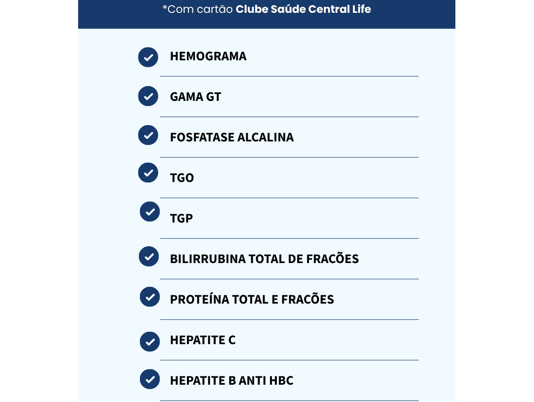 Check-up de Fígado