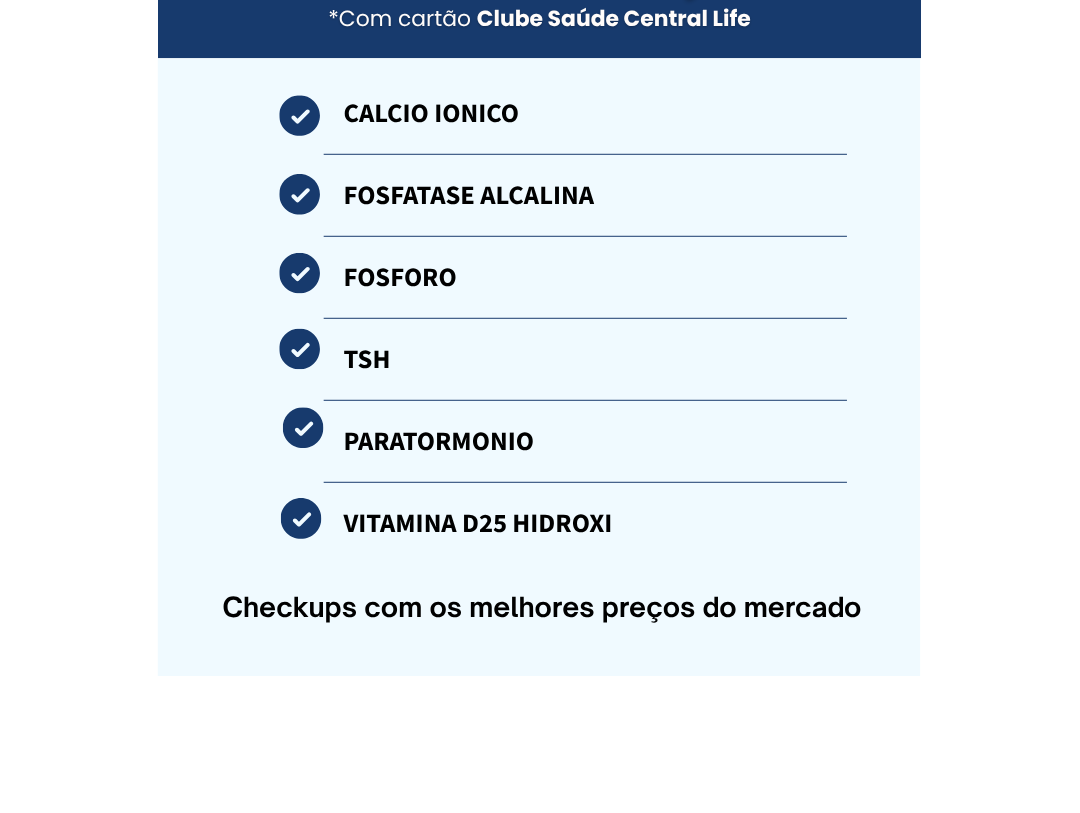 Check-up dos Ossos